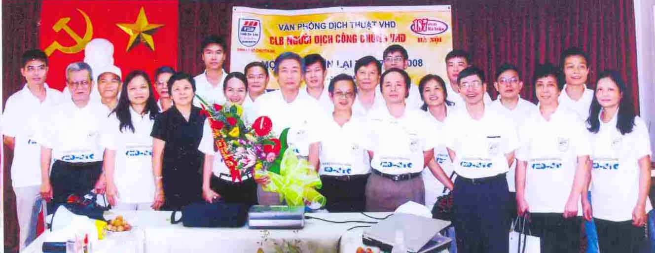 Người dịch công chứng VHD sinh hoạt dã ngoại Thái Nguyên 2008